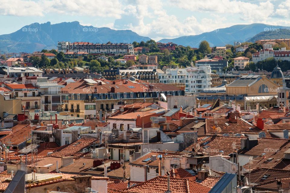 San Sebastián roofs 