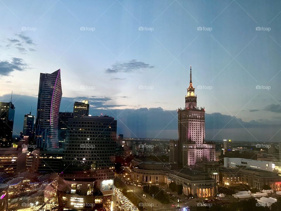 Palace of Culture and Science in Warsaw