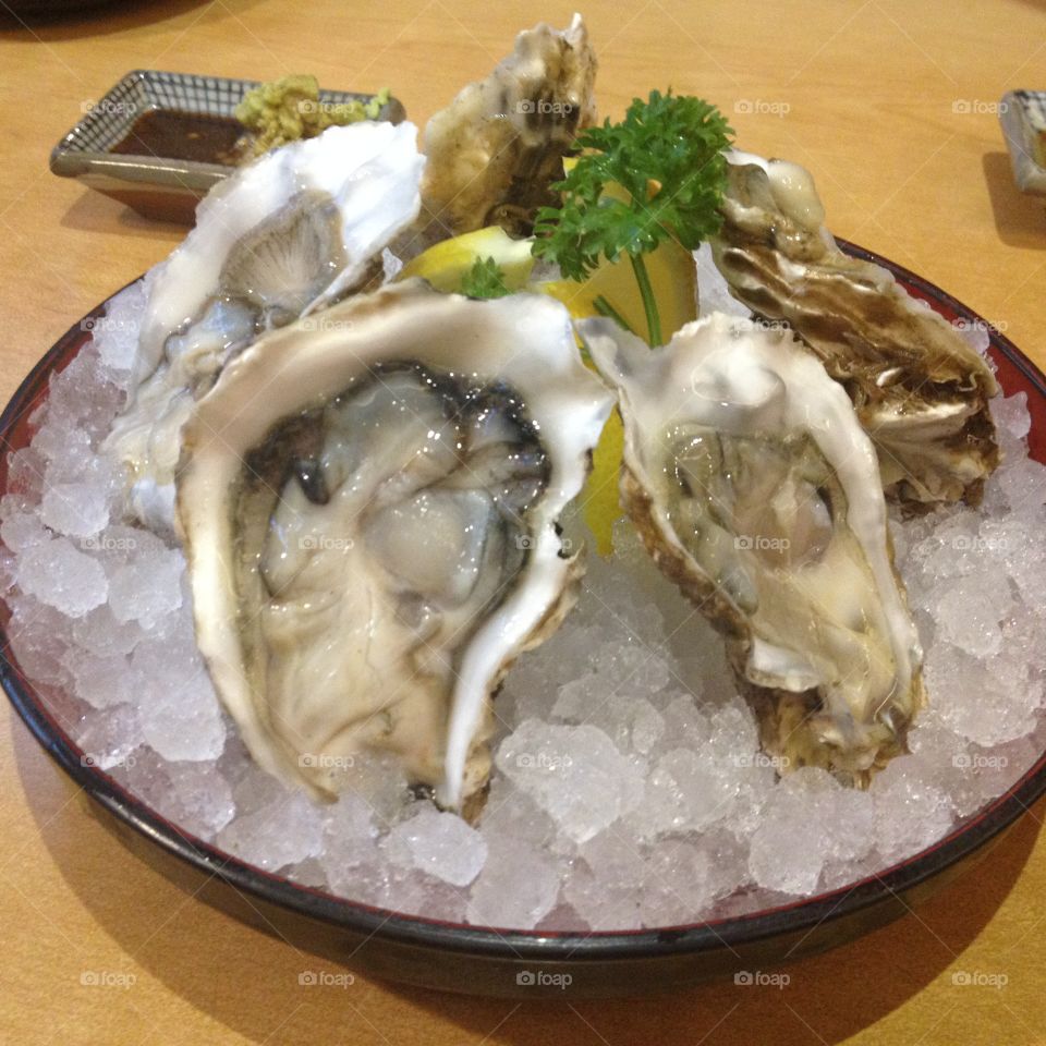 Fresh oyster! Yums