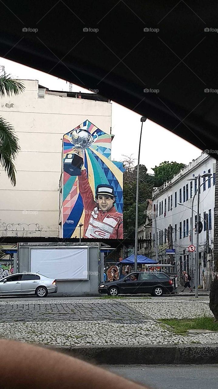 Arte de rua, Airton Sena Brasil