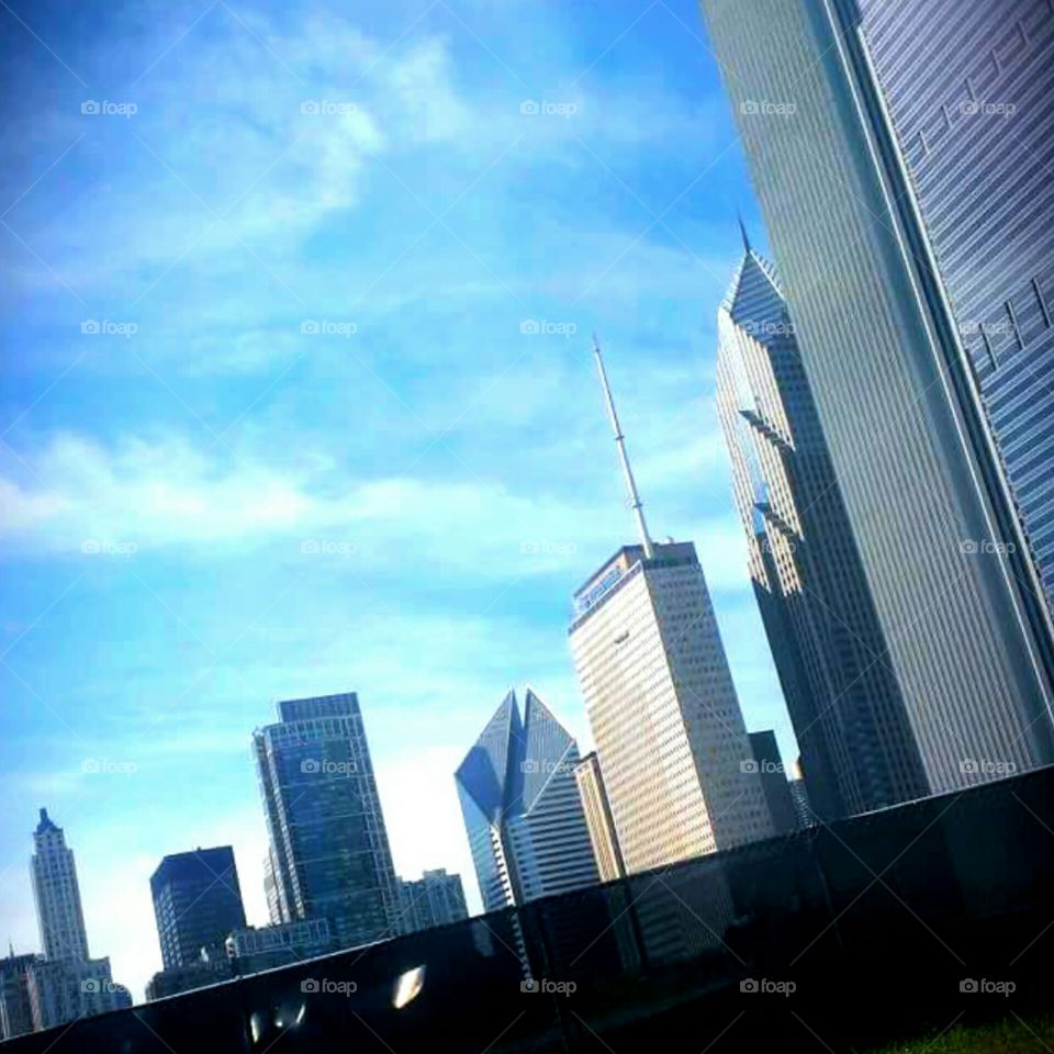 Chicago!. Buildings in rhe City!