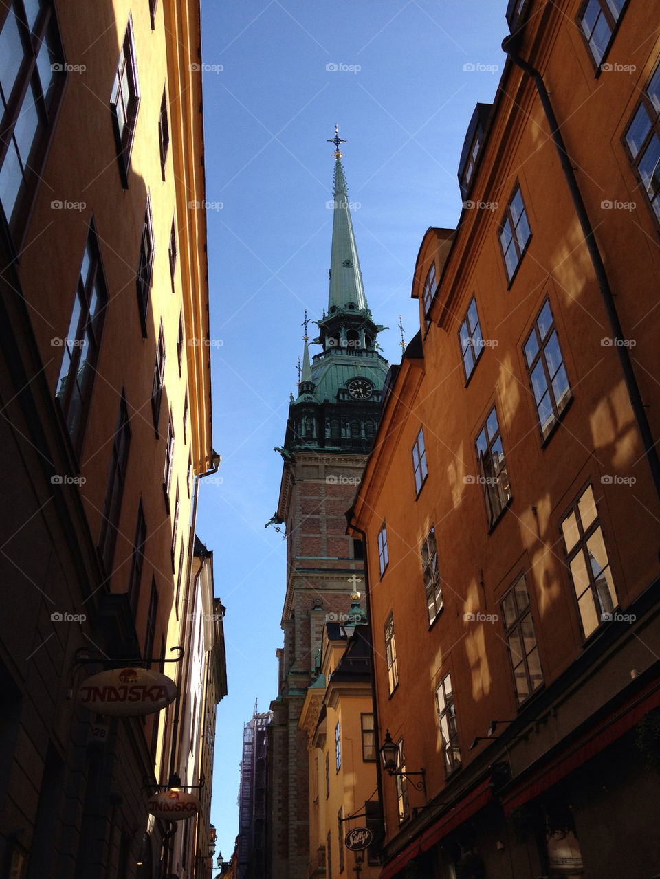 sky sweden city light by mikaelnilsson