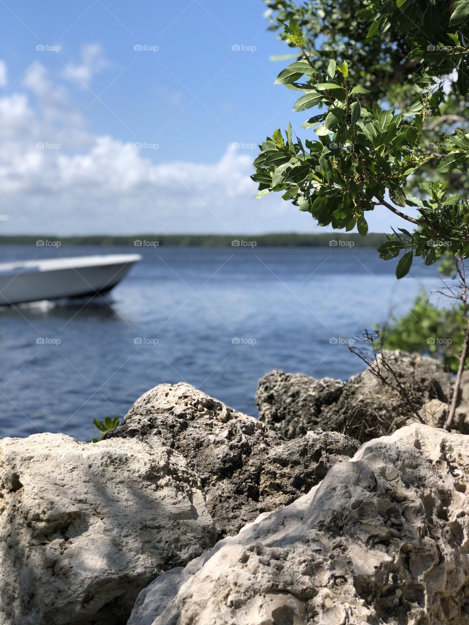 Boating in Biscayne National Park