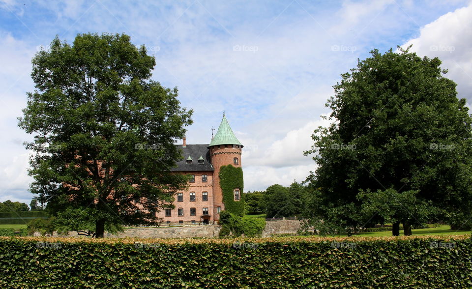 Trolleholm slott in Skåne, Sweden.