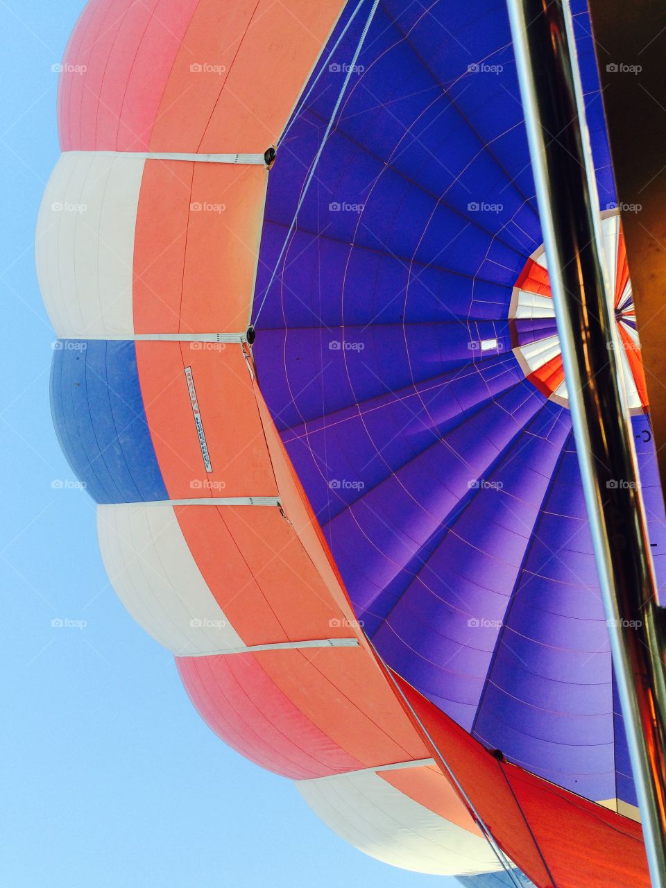 Hot Air Balloon. During a flight over Cappadocia 