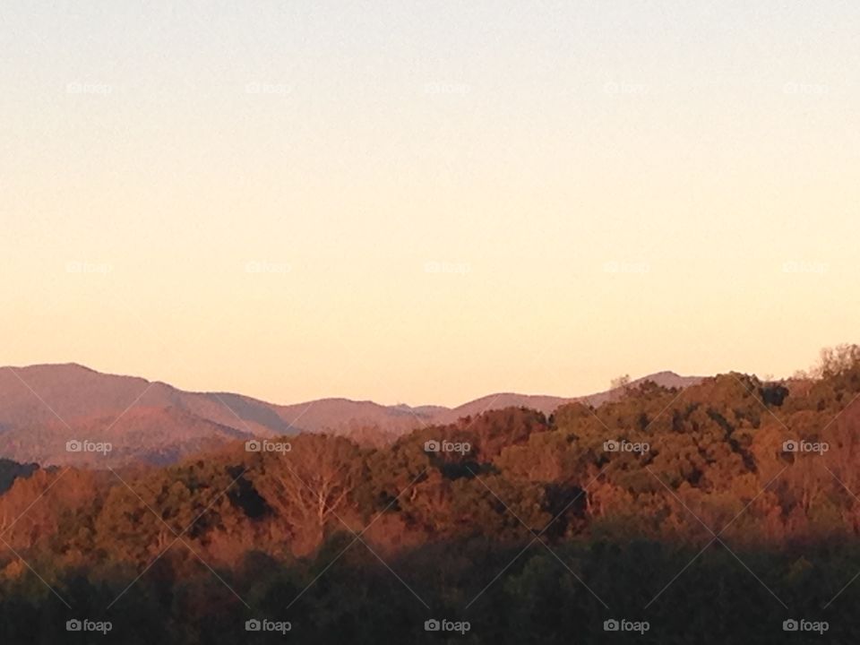 Blue ridge mountains