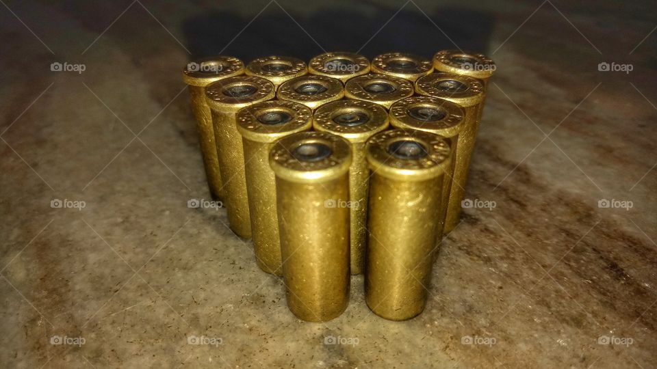 empty bullet shell