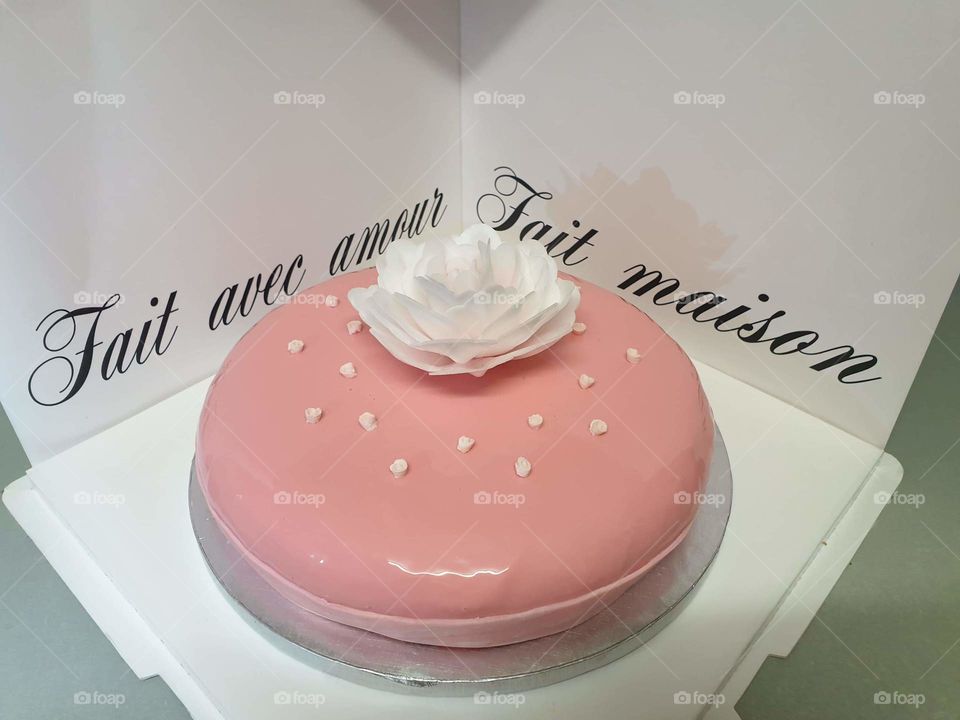 Pink cake