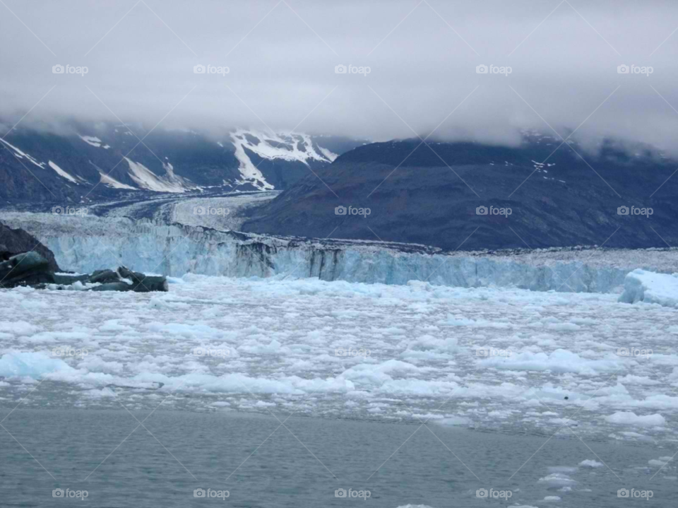 ice cold glacier alaska by micheled312