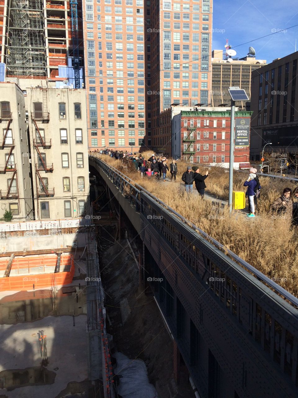 Highline walking 