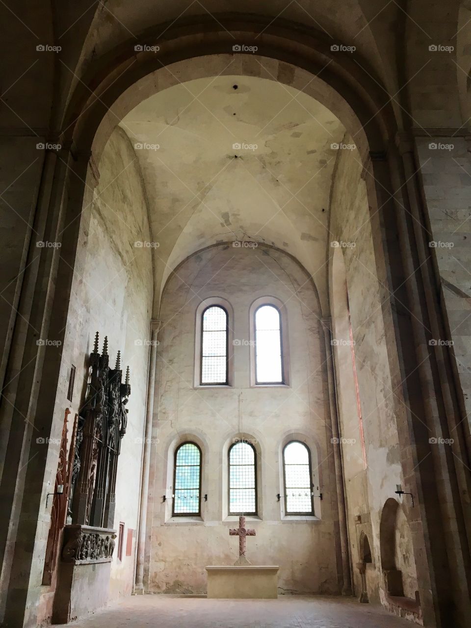 Basilica monastery Eberbach Germany 