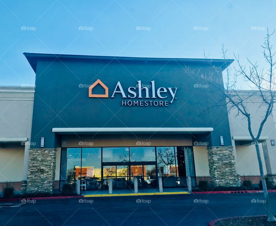 Outside Front view of Ashley Homestore - Home furnishings and home decor for any of your homes living spaces. 
