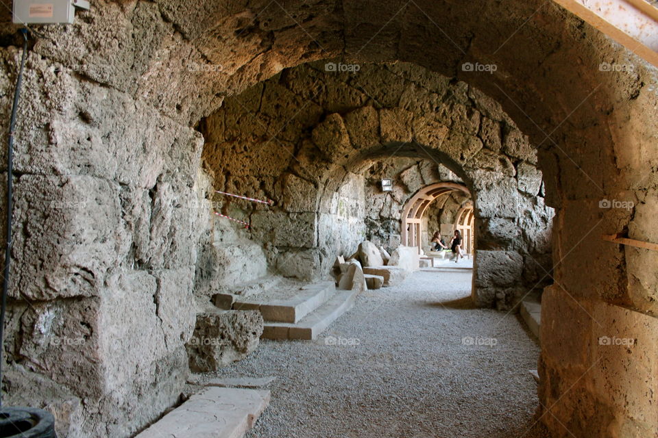 Theatre in Side, Turkey