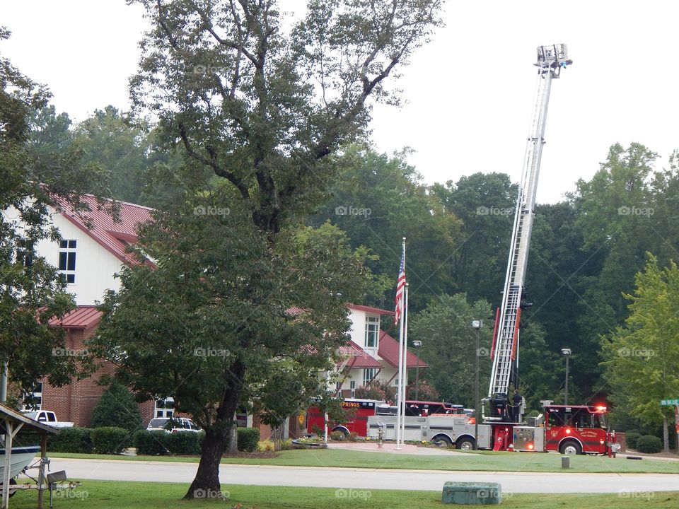 Fire Truck and Fire station 