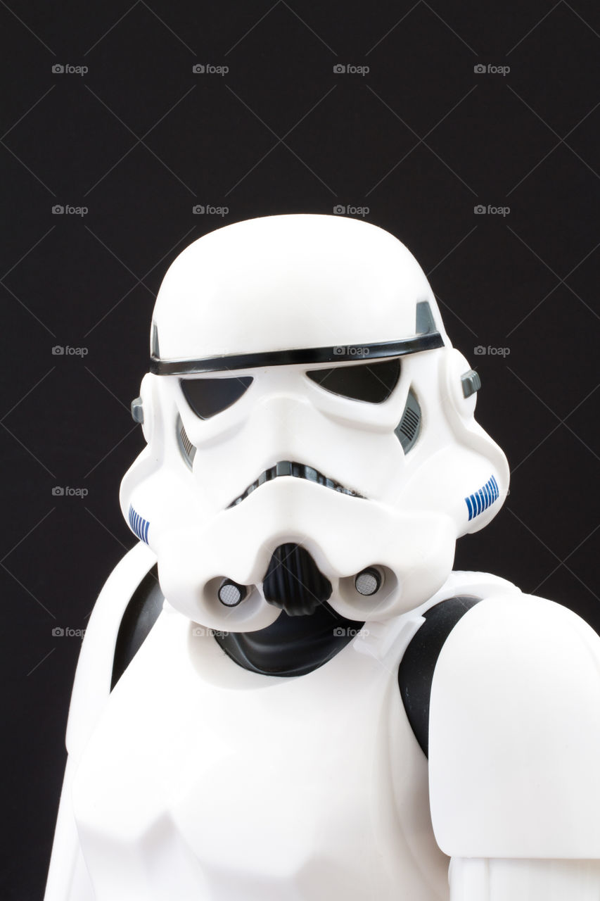 Star Wars Stormtrooper fancy dress.