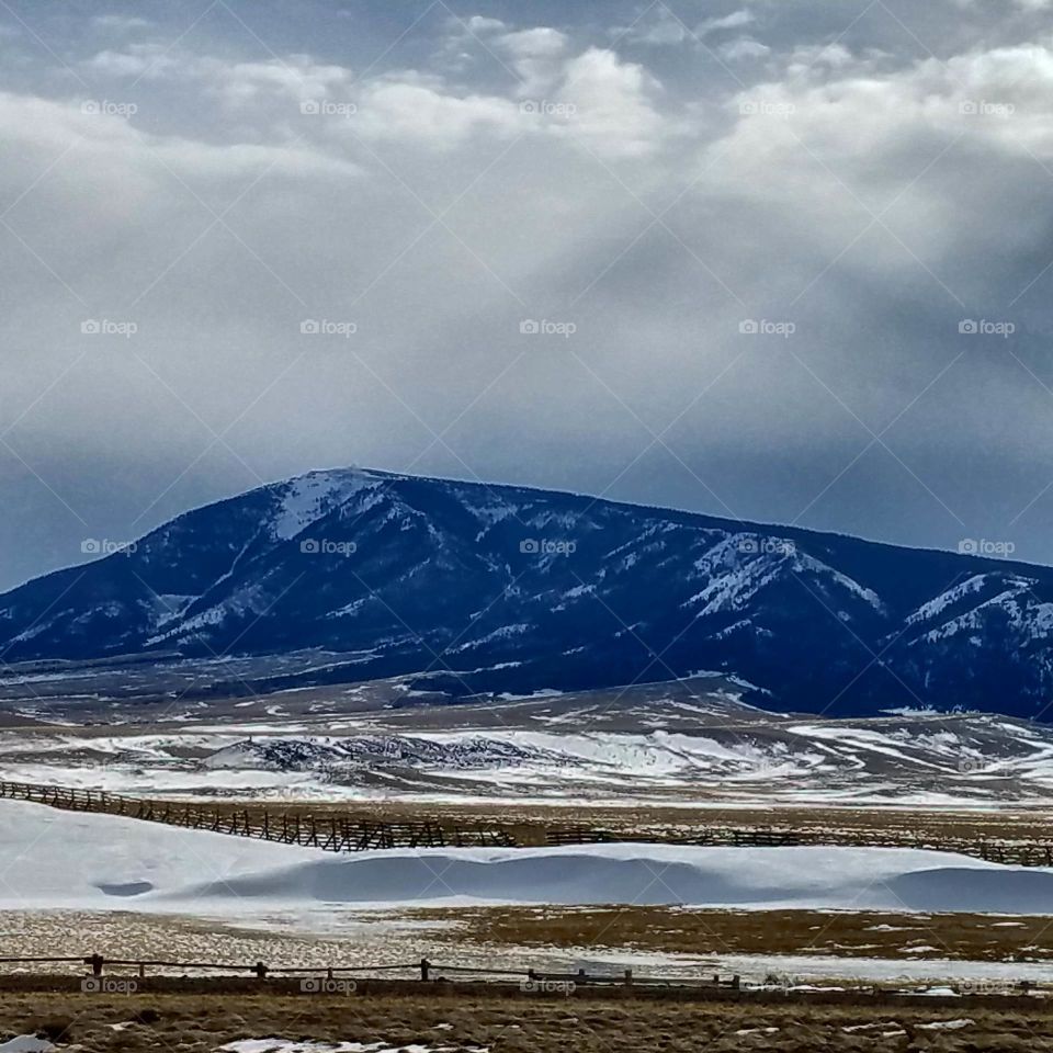 Winter in the Rockies