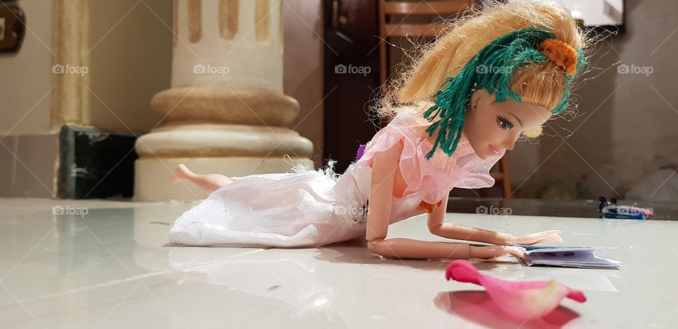 doll at home
