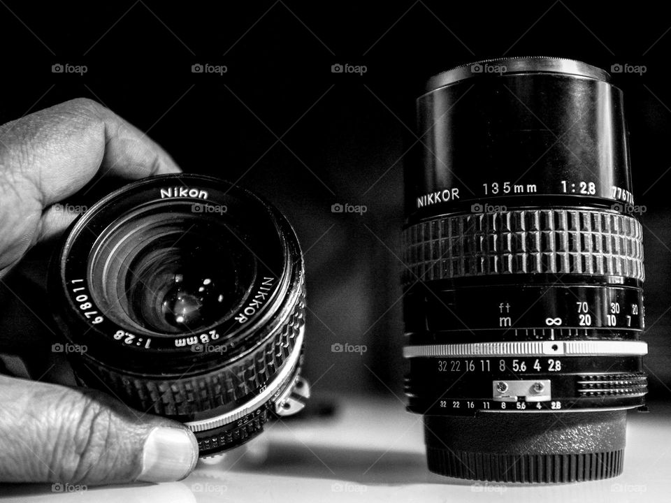 Classic Nikkor lenses