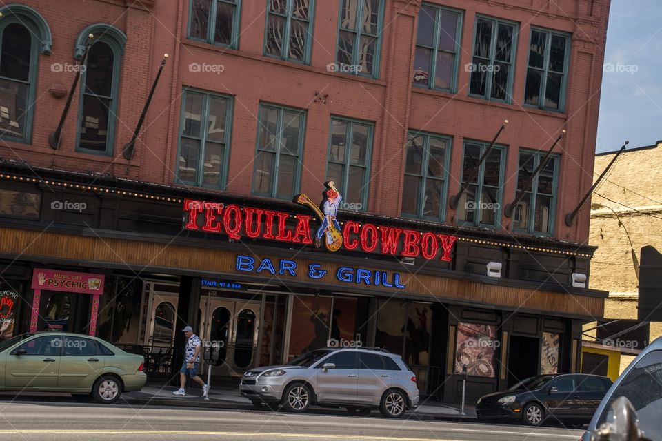 Tequila cowboy grill and bar in downtown Nashville