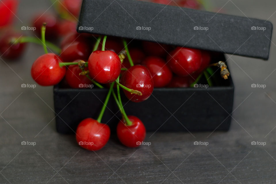 cherry in the box