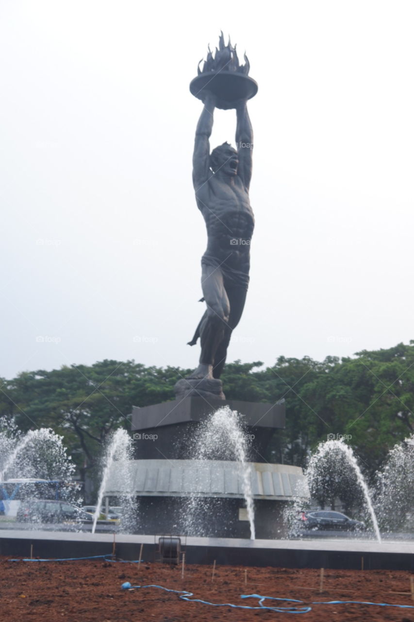 iconic statue