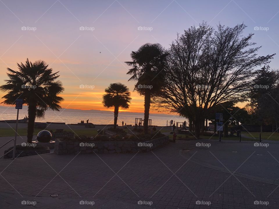 Sunset in West VANCOUVER