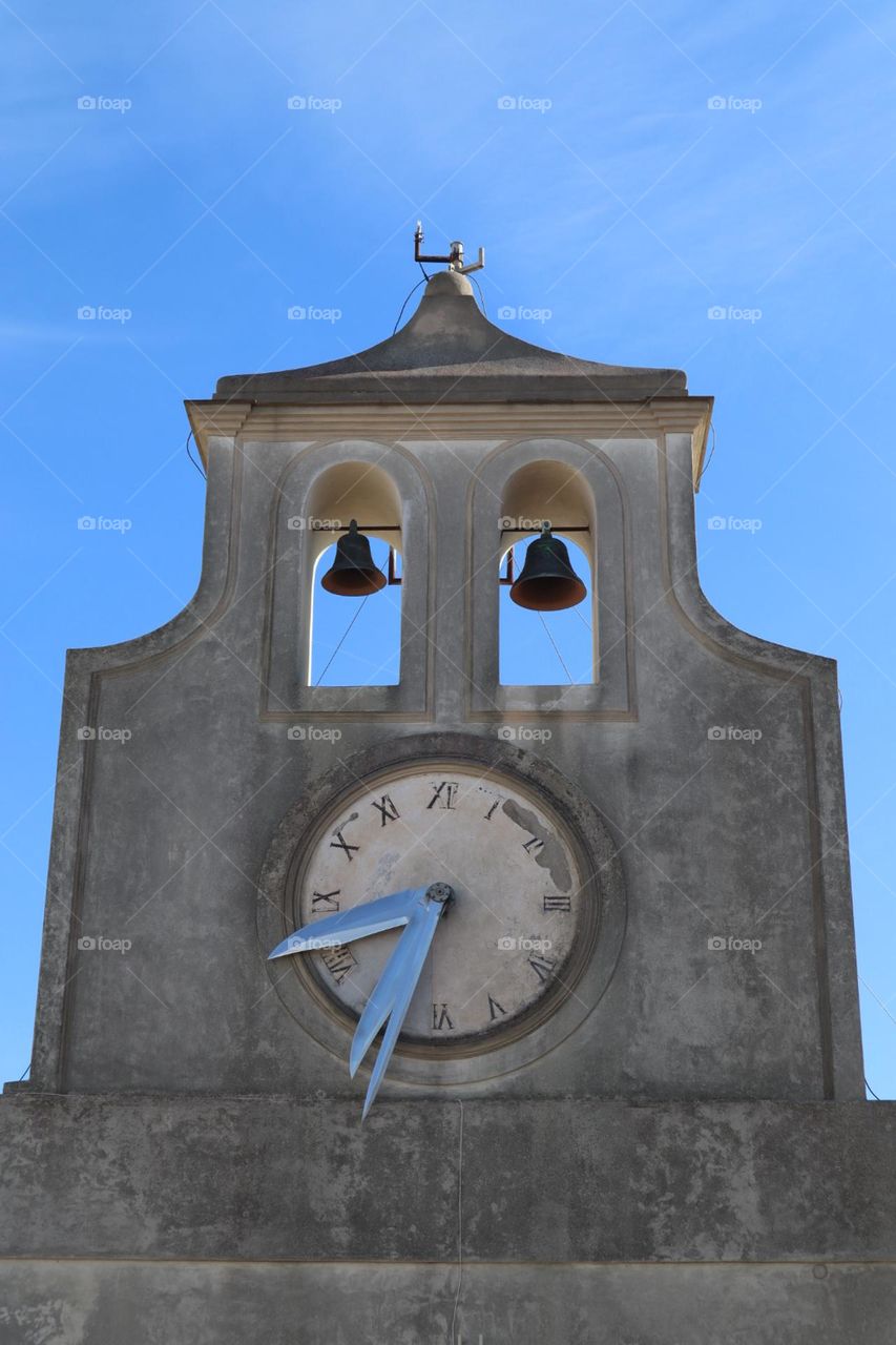 Knife clock 