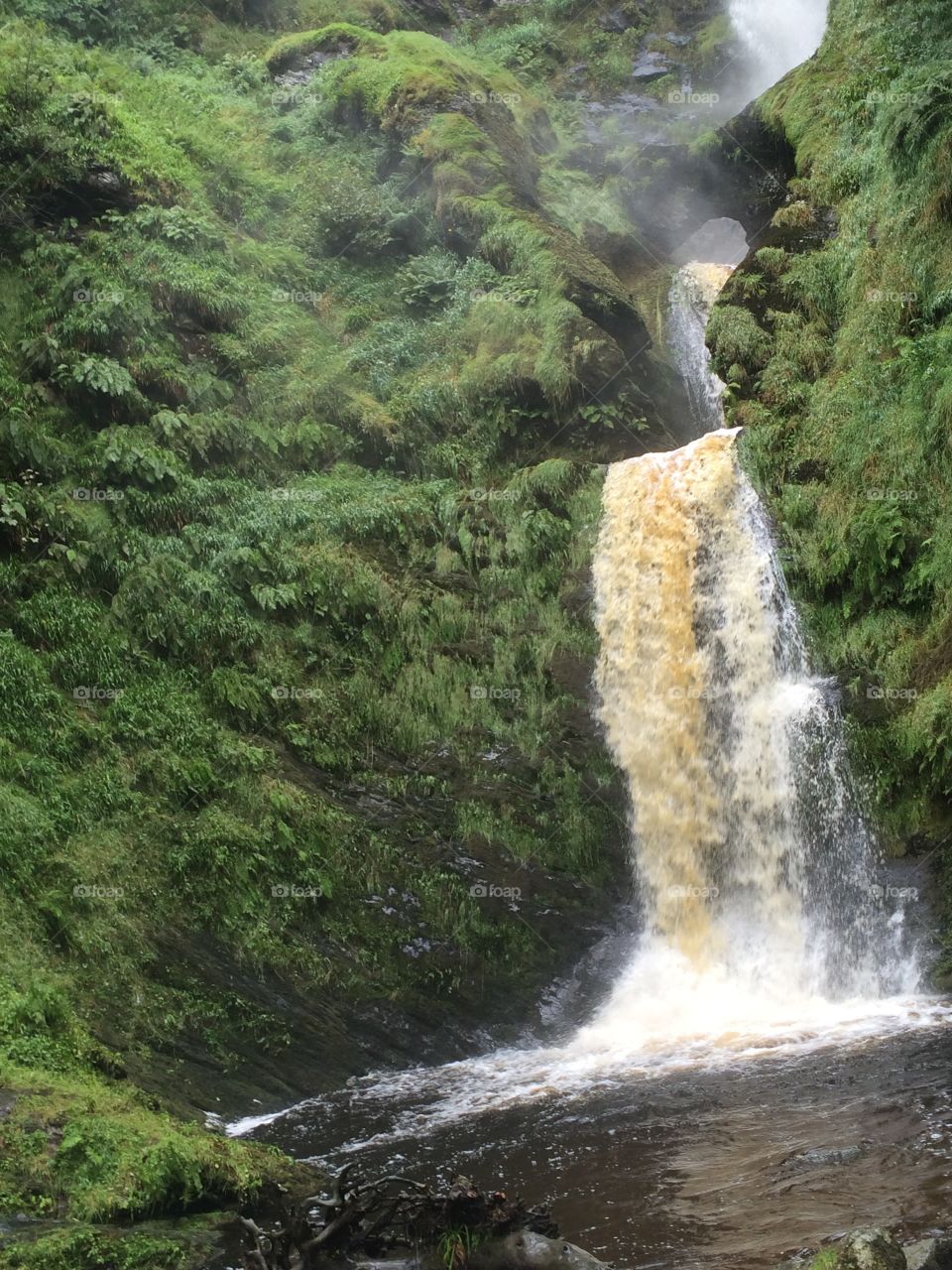 Oswestry waterfall
