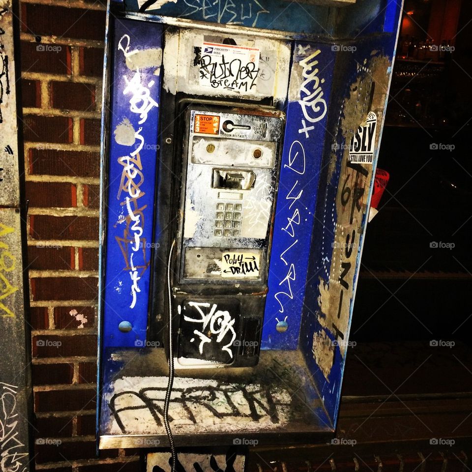 Pay phone in NOLA 