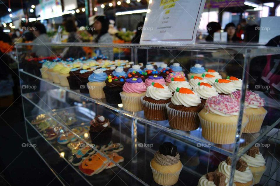 Cupcakes at Fremantle markets