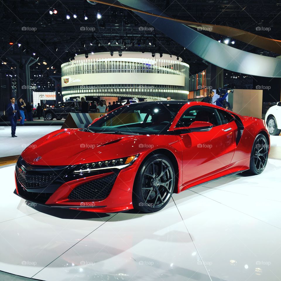 The gorgeous brand new Acura NSX.