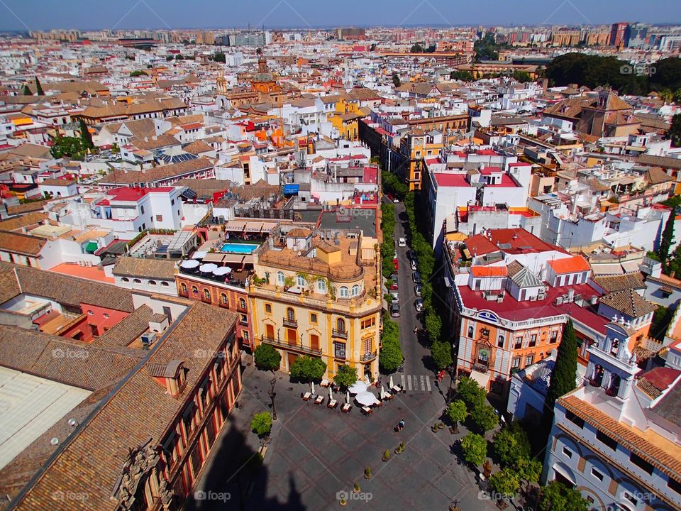 rooftops in Spain 