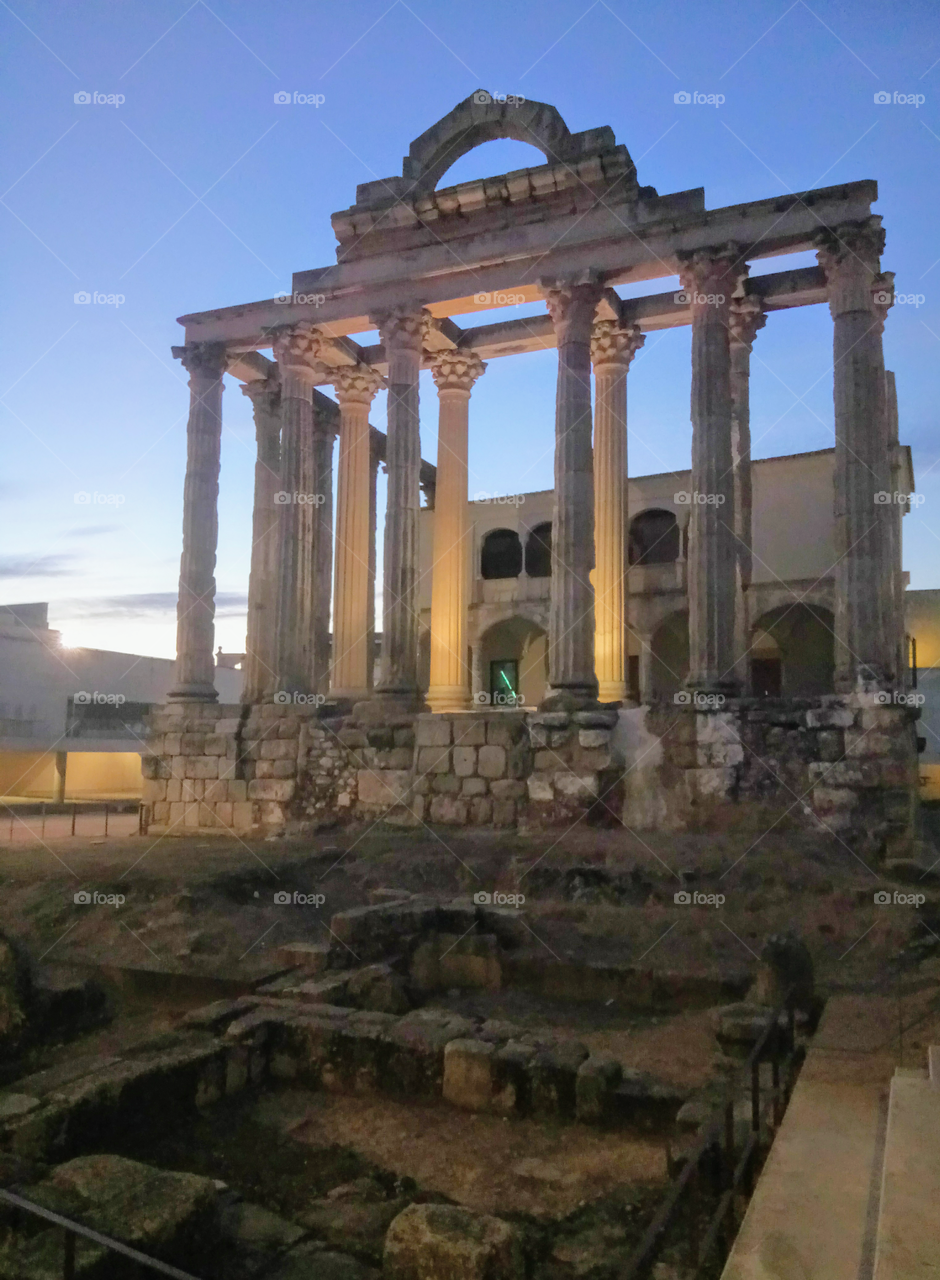 Merida temple of Diana 