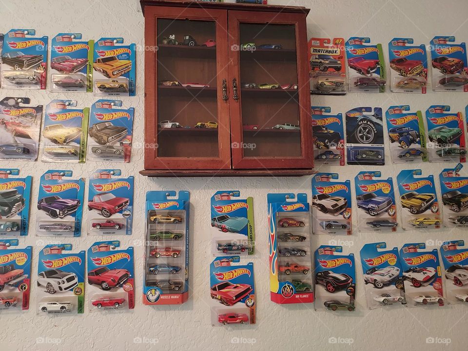 just part of my hot wheel collection mostly classics antiques. wish they were real.