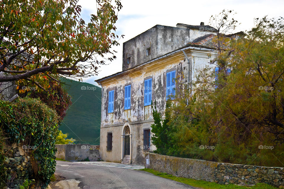 Old house on Corsica. 