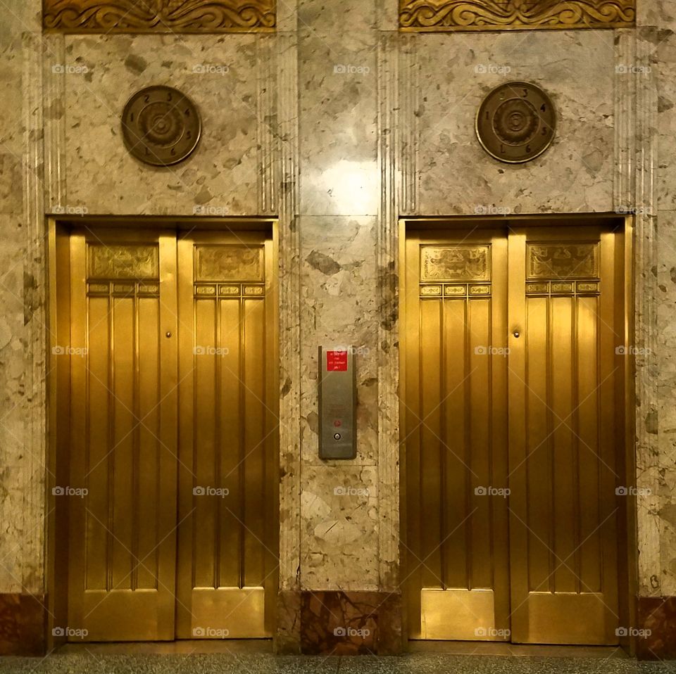 Rustic elevator