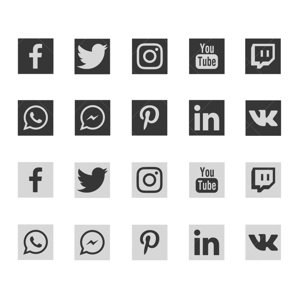 Social Network Icon Social Media