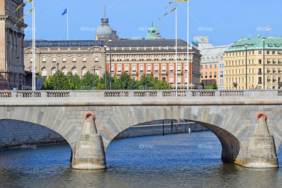 Stockholm bridge