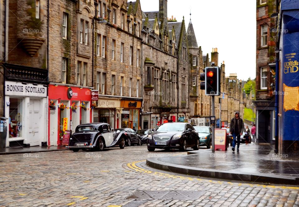 Street in Edinborough
