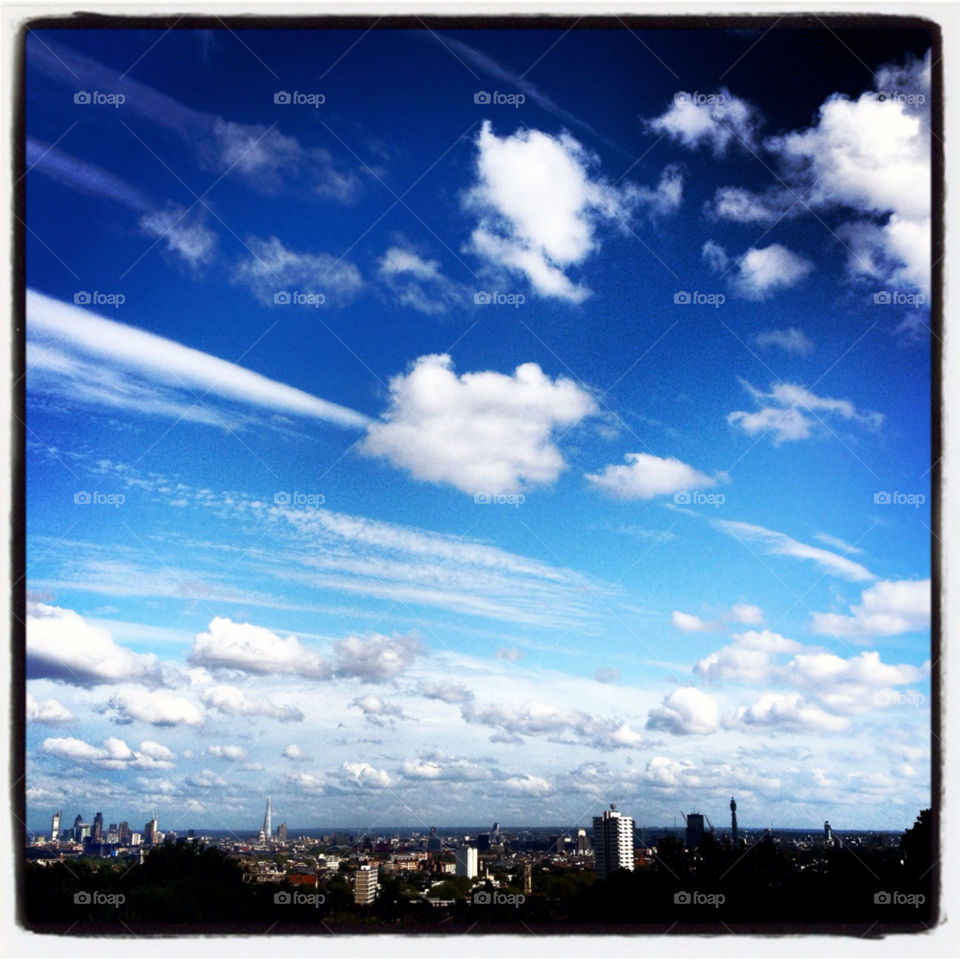 sky london clouds skyline by apodiform