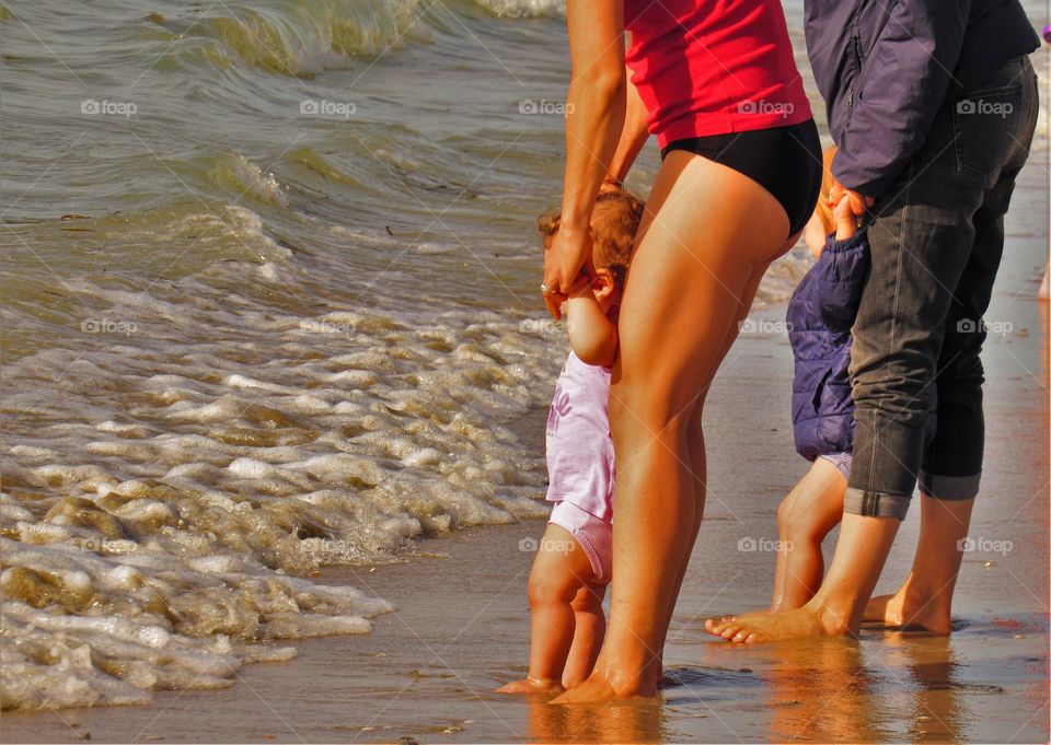 Enjoying the seaside