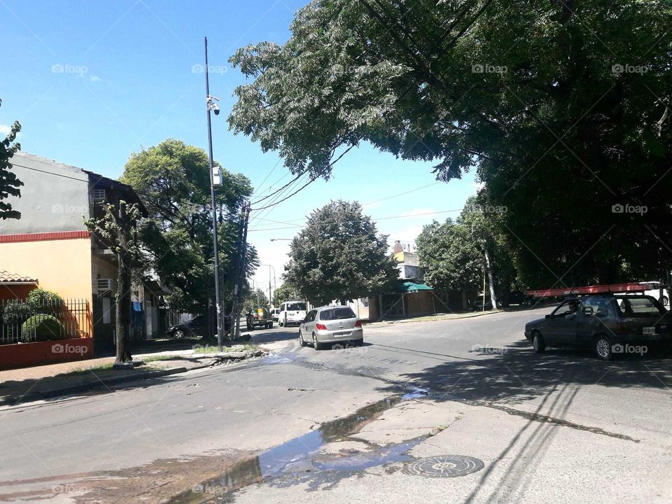 Tema: Calles y Esquinas de La Ciudad y Gran Buenos Aires. Caseros. Provincia de Buenos Aires. Republica Argentina