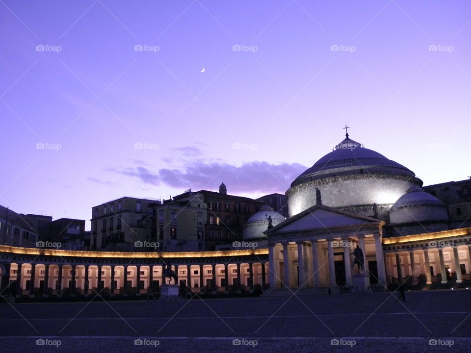 Napoli by sunset