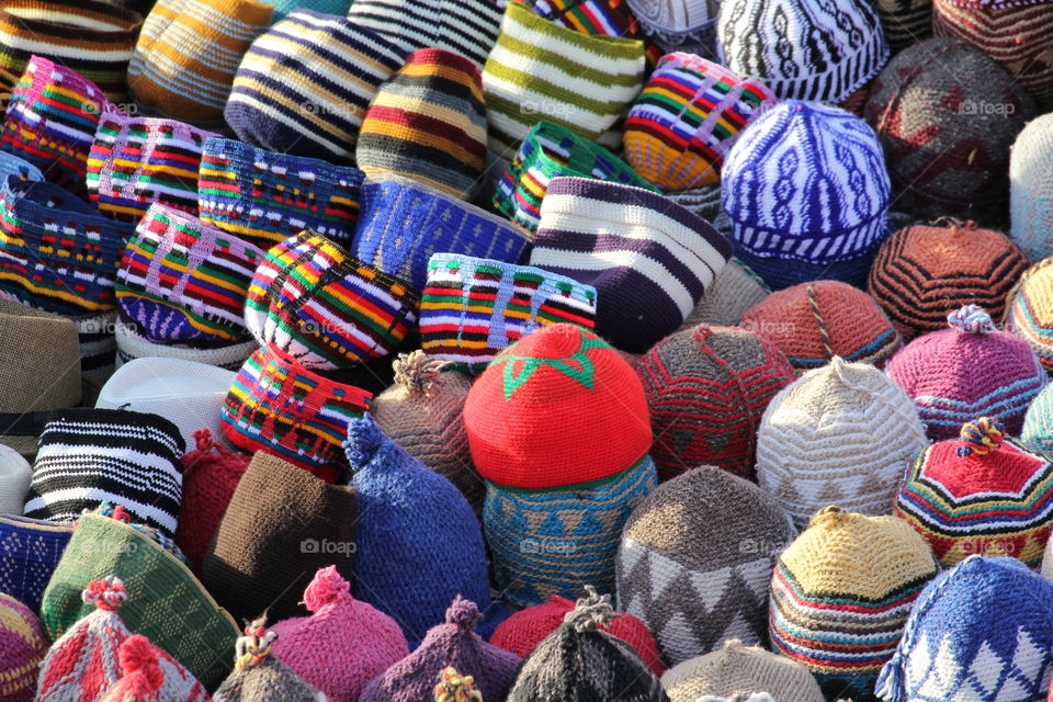 Hats in Morocco 