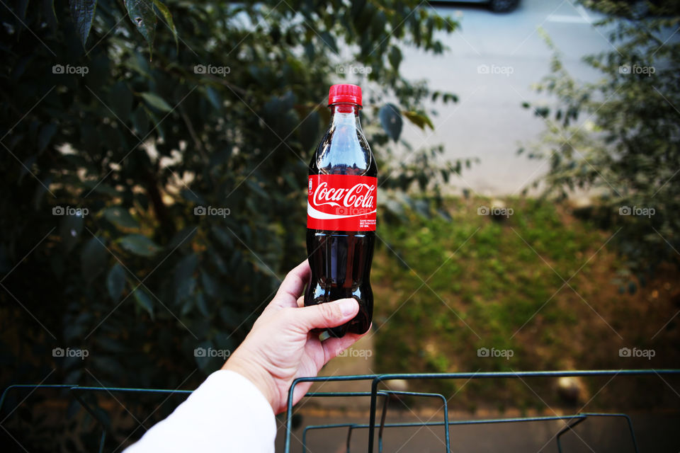Coca cola from the teracce