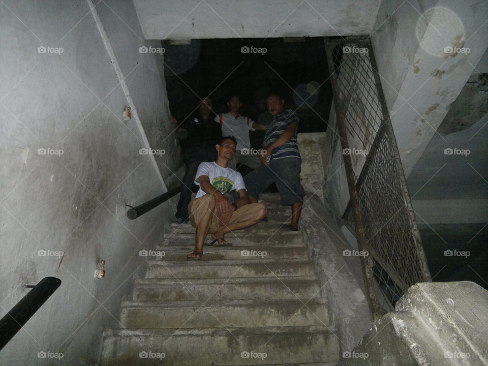 hallway lawang sewu in semarang indonesia