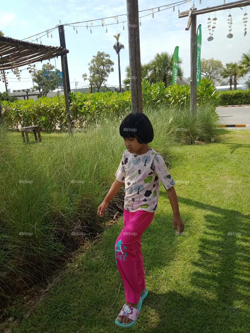 Green path