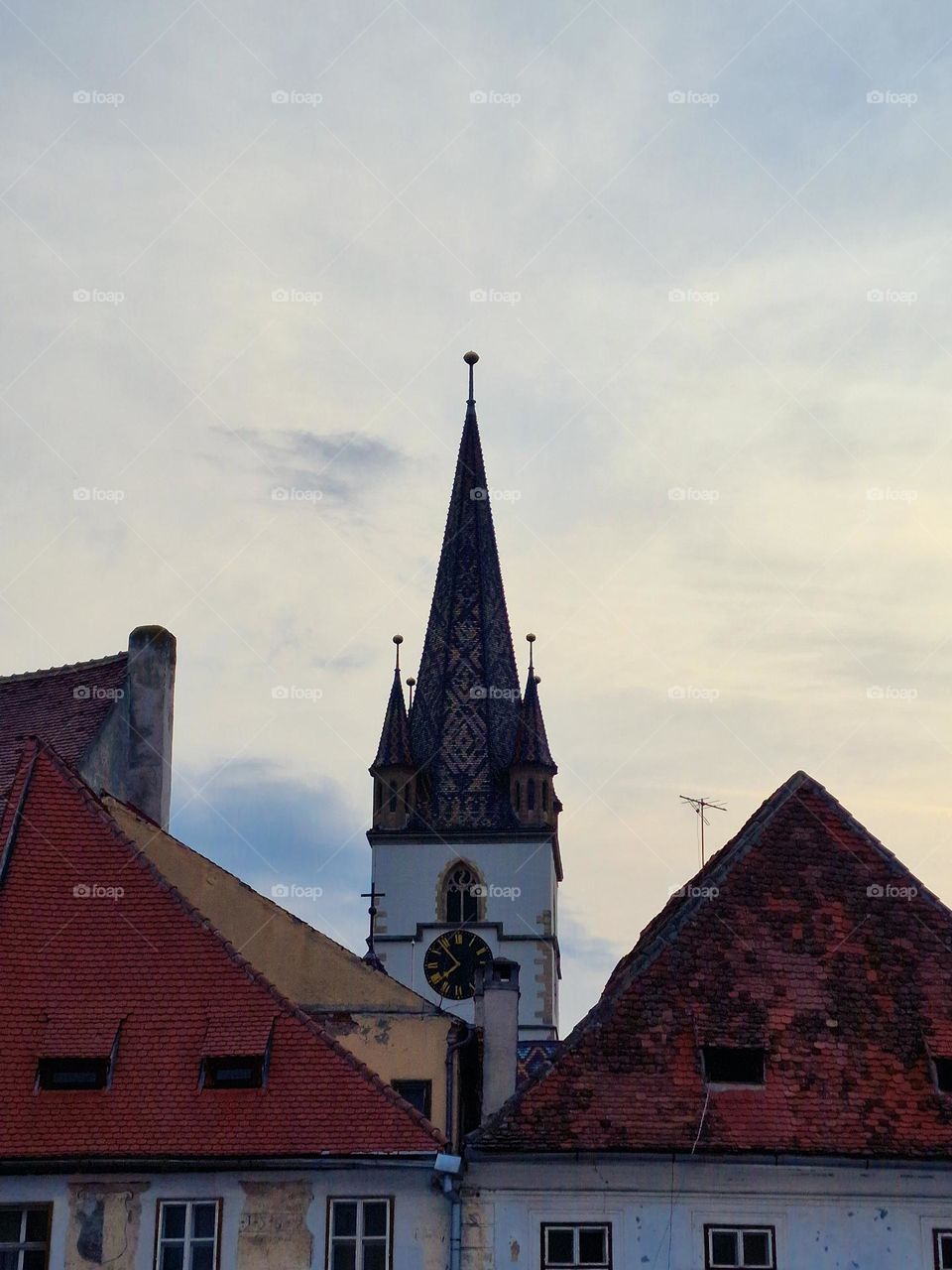 the architecture of the city of Sibiu