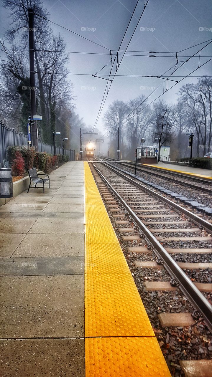 Falls Road Lightrail Station