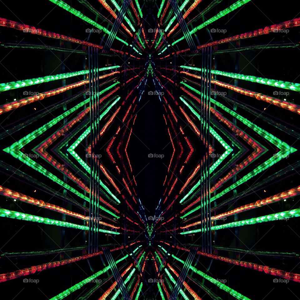 reflect light in the night